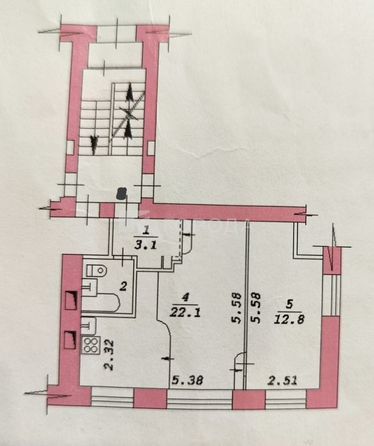 
  Продается 2-комн. квартира 40 м². Фото 12.