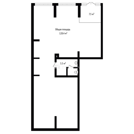 
  Продается офис 128.4 м², в ЖК Ежевика. Фото 3.