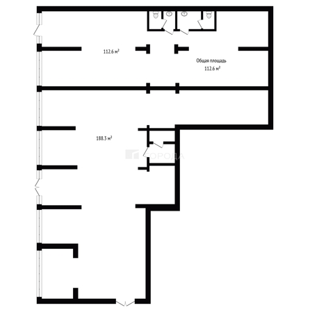 
  Продается офис 112.6 м², в ЖК Ежевика. Фото 3.