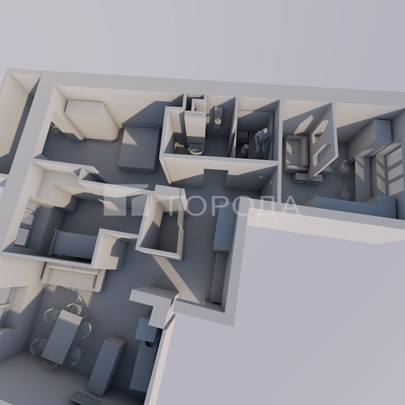 
  Продается 3-комн. квартира 81.4 м², в ЖК Радужный каскад, б/с 19. Фото 4.