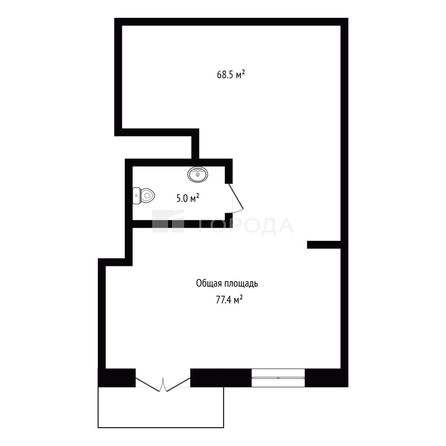 
  Продается офис 77.4 м². Фото 3.