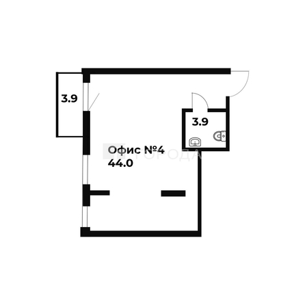 
  Продается офис 51.8 м². Фото 2.
