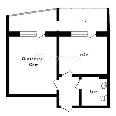 
  Продается офис 38.5 м², в ЖК АТОМ. Фото 2.