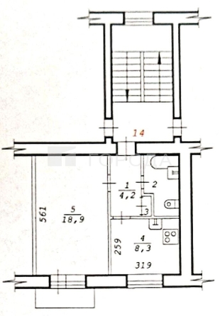 
  Продается 1-комн. квартира 36 м². Фото 1.