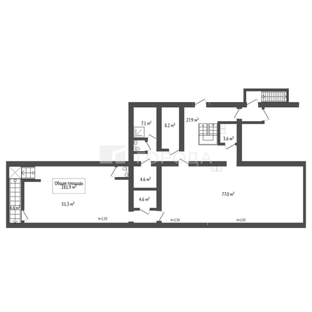 
  Продается универсальное помещение 281.9 м². Фото 21.