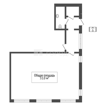 
  Продается офис 51 м². Фото 9.