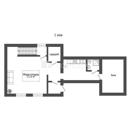
  Продается коттедж 172 м². Фото 39.