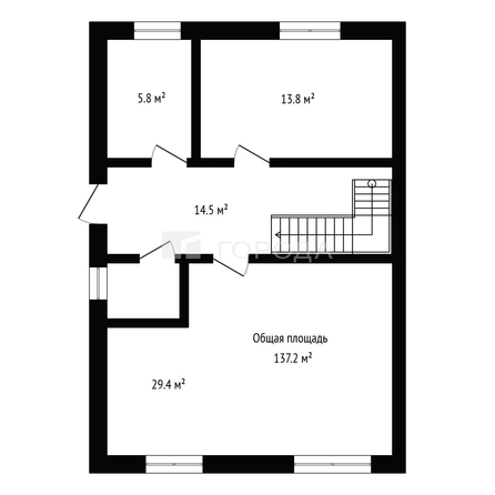 
  Продается дом 137.2 м². Фото 6.