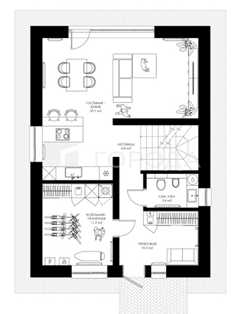 
  Продается дом 138 м², в КП Сибирские просторы. Фото 10.