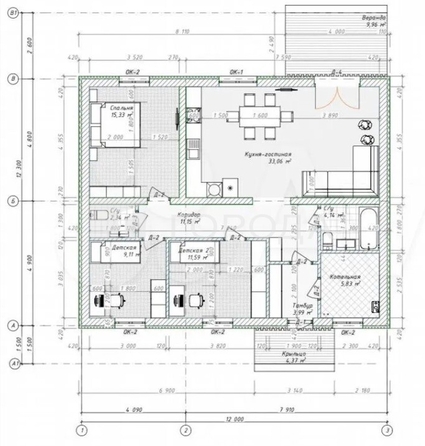 
  Продается дом 105.4 м². Фото 9.