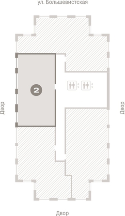 
  Продается 2-комн. квартира 167 м², в ЖК Европейский берег, дом 44. Фото 2.