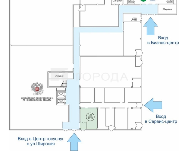 
  Продается офис 42.9 м². Фото 5.