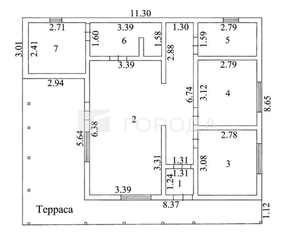 
  Продается коттедж 100 м². Фото 15.