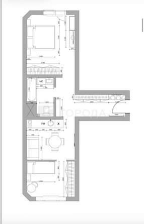 
  Продается 2-комн. квартира 48 м², в ЖК Тихвинский квартал, кор 1 б/с 1,2. Фото 29.