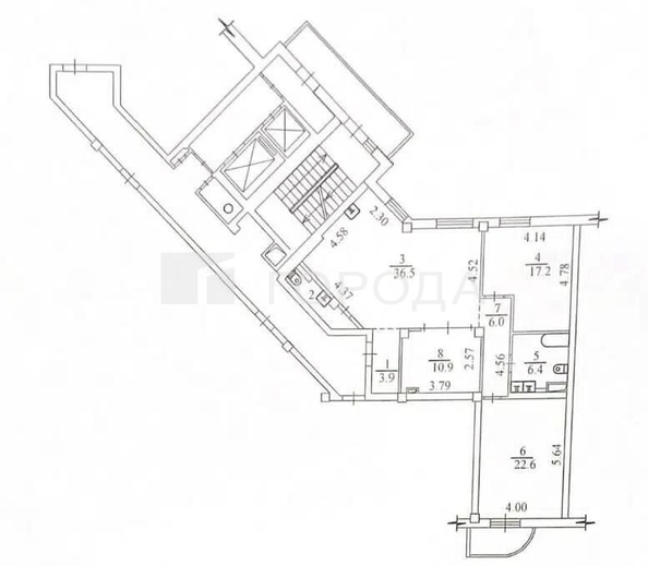 
  Продается 3-комн. квартира 107 м². Фото 19.