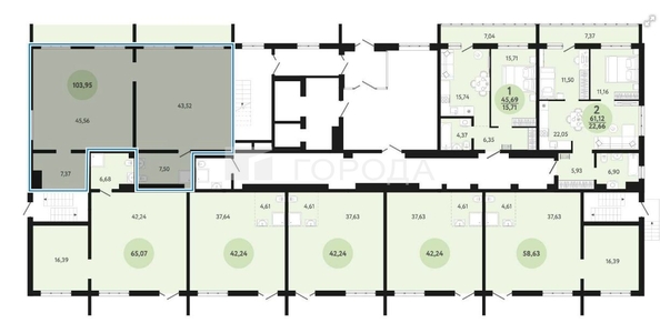 
  Продается универсальное помещение 101.8 м². Фото 8.