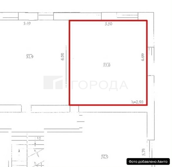 
  Продается 1-комн. квартира 32.9 м². Фото 21.