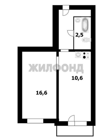 
  Продается 1-комн. квартира 40.7 м². Фото 10.