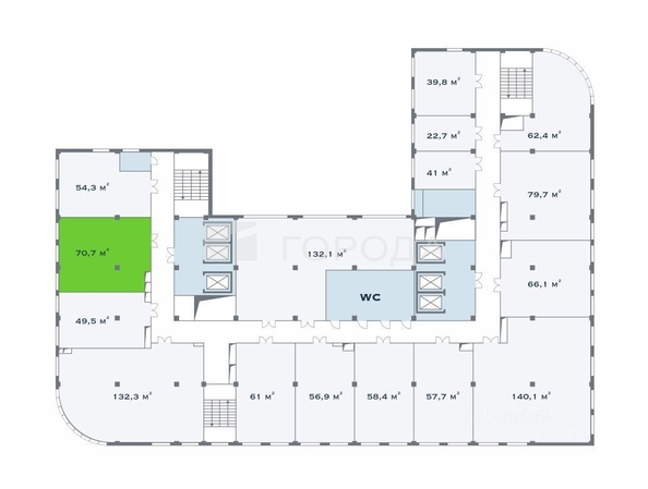 
  Сдается офис 70.7 м². Фото 12.