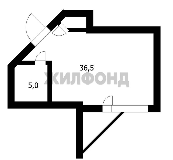 
  Продается студия 42.8 м². Фото 14.