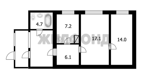
  Продается дом 49.1 м². Фото 9.