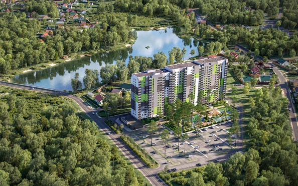 
  Продается 2-комн. квартира 40.6 м², в ЖК Расцветай у Академгородка. Фото 1.