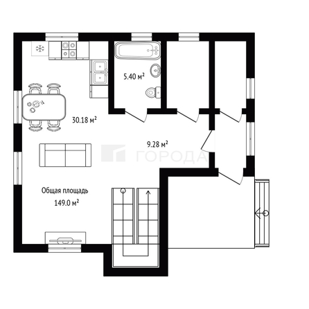 
  Продается дом 149 м². Фото 23.