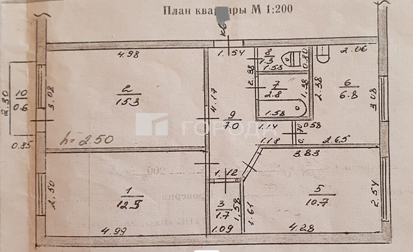 
  Продается 3-комн. квартира 58.1 м². Фото 8.