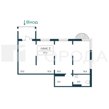 
  Продается офис 87 м². Фото 3.