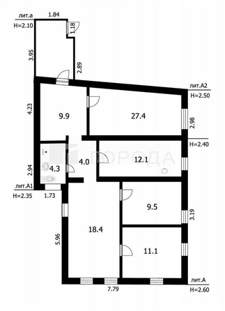 
  Продается дом 96.2 м². Фото 5.