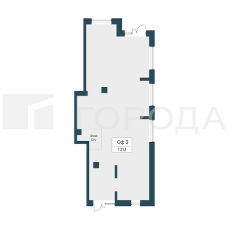 
  Продается офис 101.1 м². Фото 3.