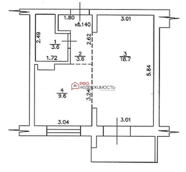 
  Продается 1-комн. квартира 37.2 м², в ЖК Экополис, дом 1. Фото 32.