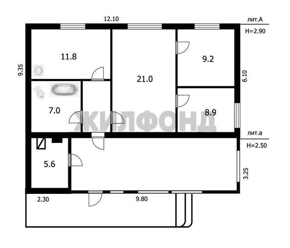 
  Продается дом 67.6 м². Фото 46.