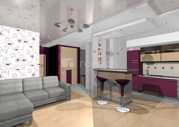 
  Продается 2-комн. квартира 63.7 м². Фото 3.