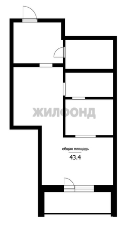 
  Продается 2-комн. квартира 43.4 м². Фото 13.