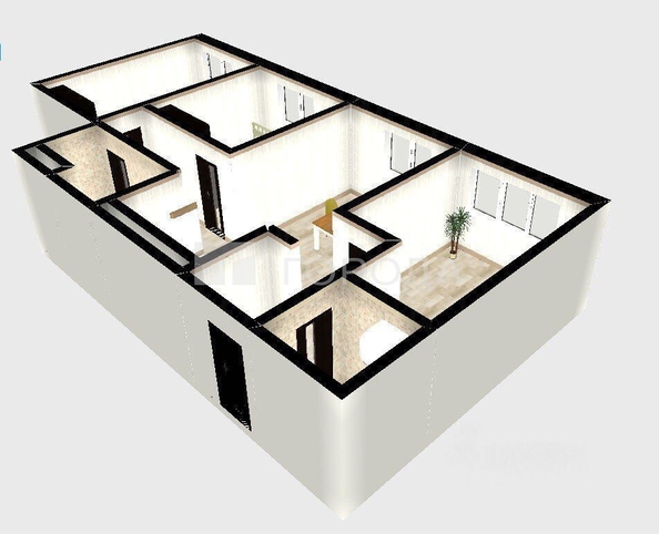 
  Продается 3-комн. квартира 76 м², в ЖК Европейский берег, дом 26. Фото 18.