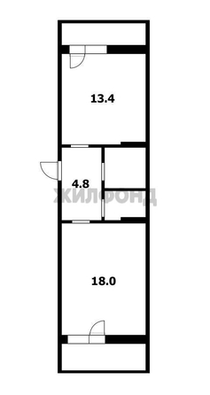 
  Продается 1-комн. квартира 38.9 м². Фото 30.