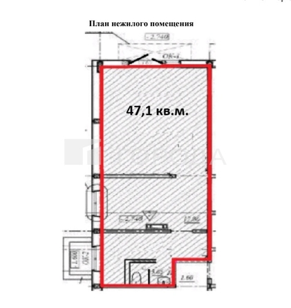 
  Продается торговая площадь 47.1 м². Фото 28.