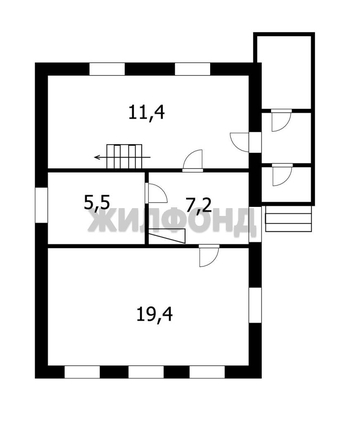 
  Продается дом 72.4 м². Фото 18.