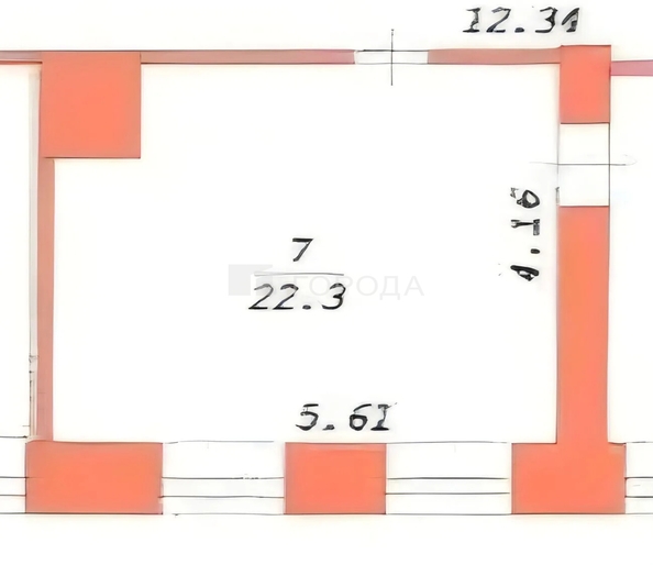 
  Продается офис 26.94 м². Фото 1.