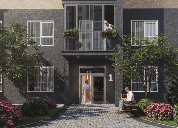 
  Продается студия 28.3 м², в ЖК Квартал Сосновый бор, дом 1. Фото 2.