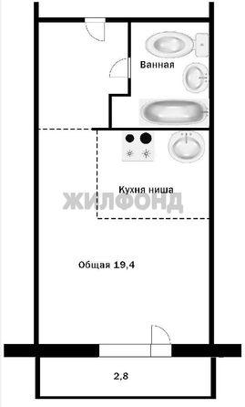 
  Продается студия 19.7 м². Фото 6.