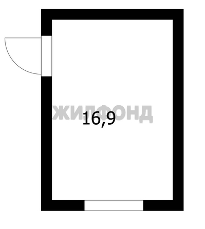 
  Продается комната 16.9 м². Фото 9.
