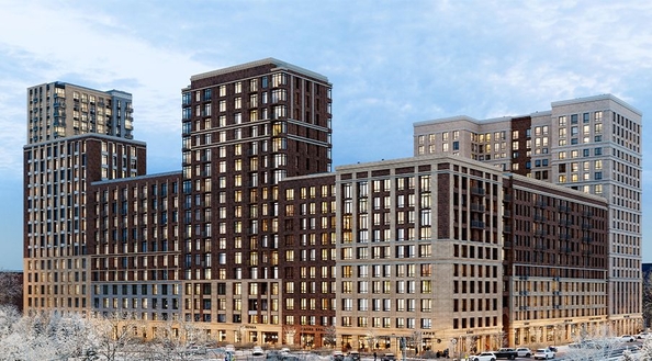 
  Продается студия 26.07 м², в ЖК 19/56 Кварталы Телецентра, сек 7. Фото 2.