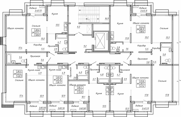
  Продается 1-комн. квартира 41.4 м², в ЖК Гренландия, Лес дом №5. Фото 2.