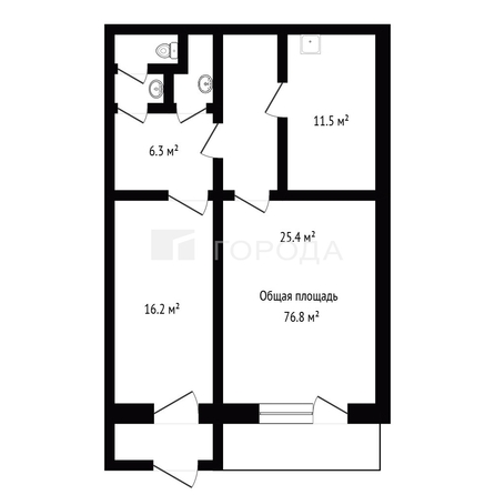 
  Сдается торговая площадь 76.8 м². Фото 12.