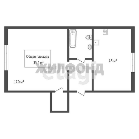 
  Продается 1-комн. квартира 31.5 м². Фото 3.