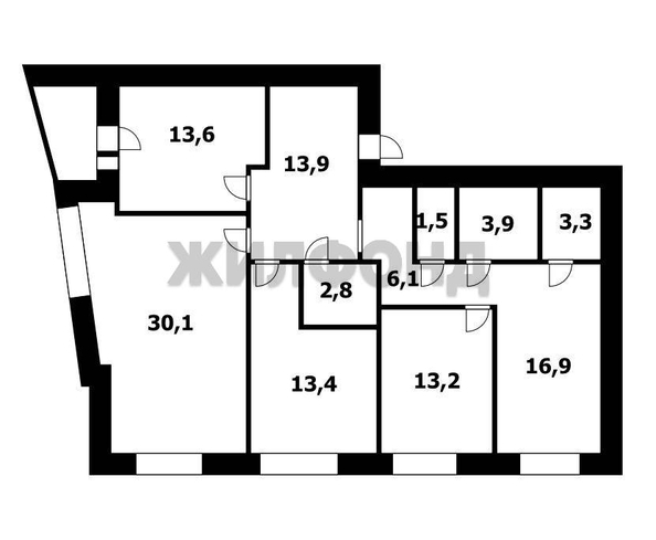 
  Продается 4-комн. квартира 118.8 м². Фото 17.