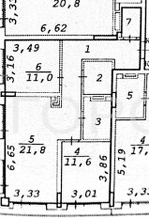 
  Продается 2-комн. квартира 67 м², в ЖК Никитина, дом 1. Фото 25.