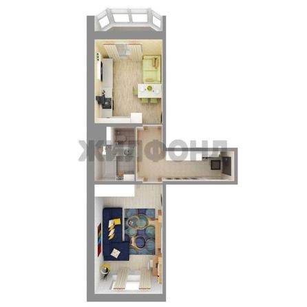 
  Продается 1-комн. квартира 47.05 м². Фото 12.